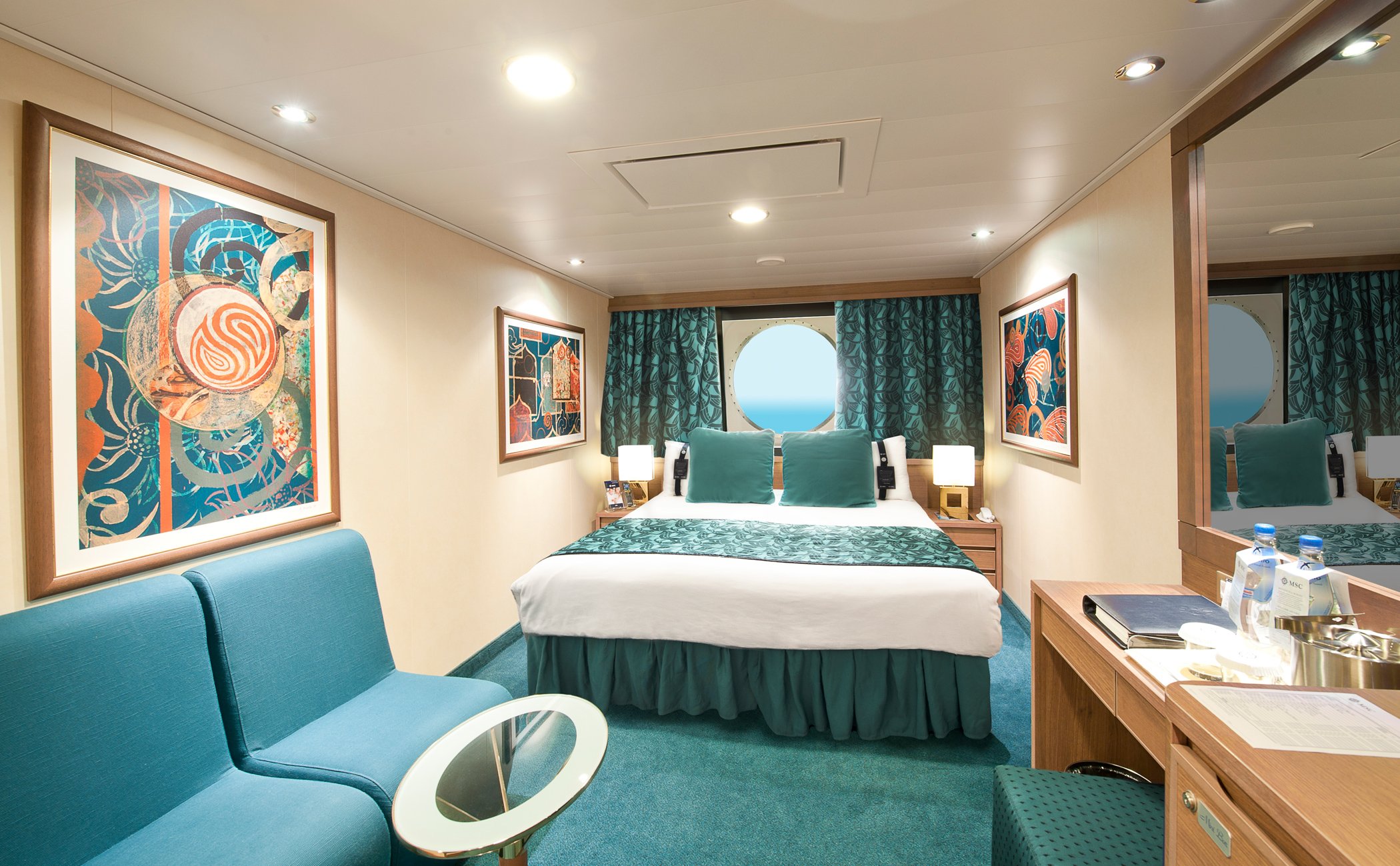 MSC Musica ocean view cabin